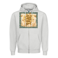 Dove Grey i'm a fall kinda girl Zipper Hoodie - TumblerDesignByShophia