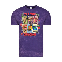 Cloud Purple this the season tamales pan dulce Vintage Tee - MaliasSmallBusiness