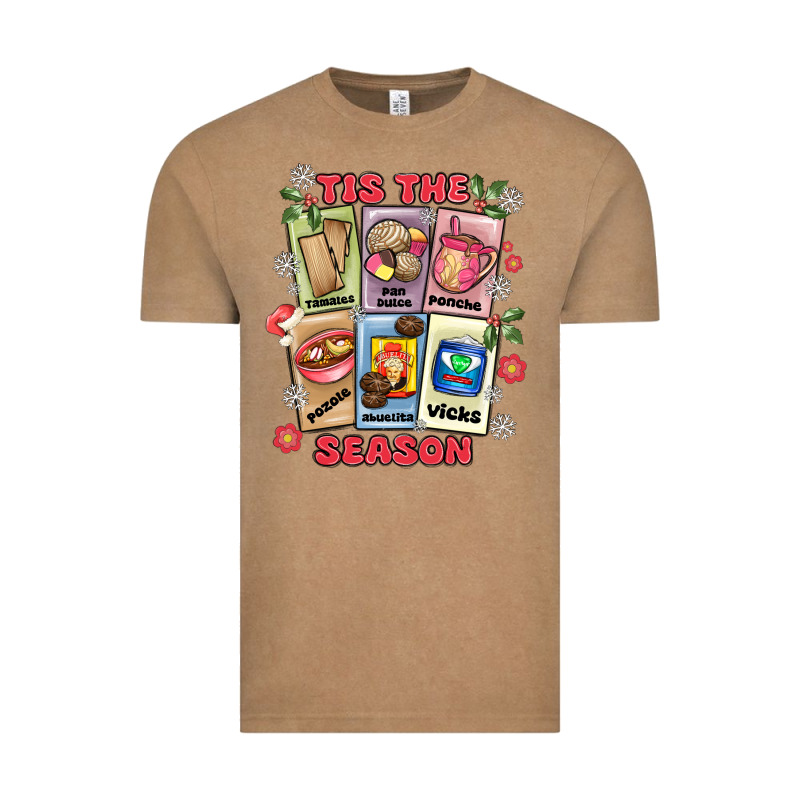 This The Season Tamales Pan Dulce Vintage Tee by MaliasSmallBusiness | Teevron