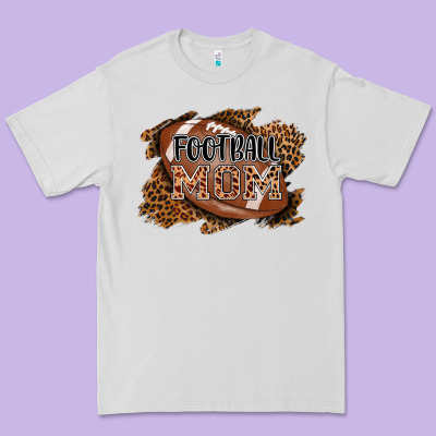 Football Mom Premium Tee Designed By Adodesignshop