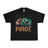 Black small town big pride green Urban Heavy Tee - MaliasSmallBusiness