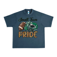 Midnight Navy small town big pride green Urban Heavy Tee - MaliasSmallBusiness