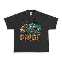 Pigment Black small town big pride green Urban Heavy Tee - MaliasSmallBusiness