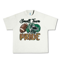 Pistachio small town big pride green Urban Heavy Tee - MaliasSmallBusiness