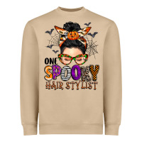 One Spooky Hair Stylist Heavyweight Sweatshirt | Teevron