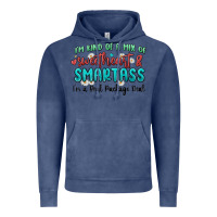 Vintage Denim im  kind of a mix of sweetheart and smartass Vintage Hoodie - MaliasSmallBusiness