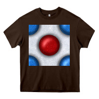 Chocolate Brown Glitter 4th Of July Seamless Pattern Heavy Core Tee - BundleAndBundleShop