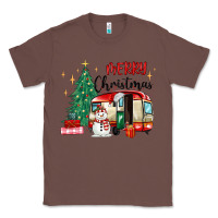 Chestnut merry christmas camper Classic Tee - MaliasSmallBusiness