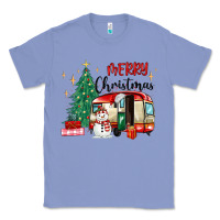 Colony Blue merry christmas camper Classic Tee - MaliasSmallBusiness