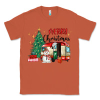 Copper merry christmas camper Classic Tee - MaliasSmallBusiness