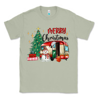 Matcha merry christmas camper Classic Tee - MaliasSmallBusiness