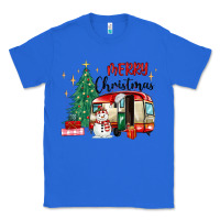True Royal merry christmas camper Classic Tee - MaliasSmallBusiness