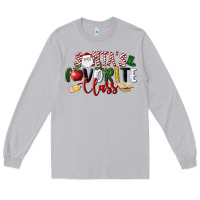 Moon Dust Santa's Favorite Class Christmas Long Sleeve Tee - LillyAllenDesigns