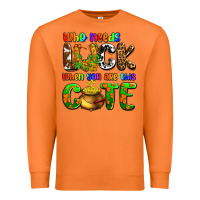 Carrot Who needs luck when you are this cute Premium Sweatshirt - OliviaCreatesArt