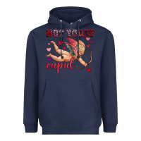 Navy not today cupid Heavyweight Hoodie - OliviaCreatesArt