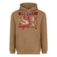 Toasted Coconut not today cupid Heavyweight Hoodie - OliviaCreatesArt