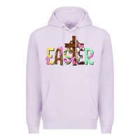 Lilac Easter crown of thorns Easter Day Premium Hoodie - HowdyJamesFarm