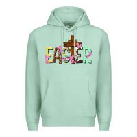 Seafoam Easter crown of thorns Easter Day Premium Hoodie - HowdyJamesFarm