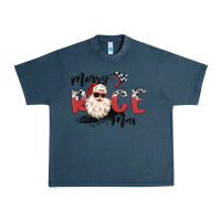 Midnight Navy merry race mas Urban Heavy Tee - MaliasSmallBusiness
