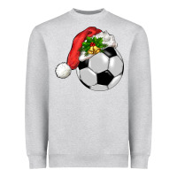 Heather Grey Christmas sports Heavyweight Sweatshirt - BarkalooDesign