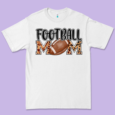 Football Mom Premium Tee Designed By Adodesignshop