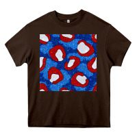 Chocolate Brown glitter 4th of july seamless pattern 8 Heavy Core Tee - BundleAndBundleShop
