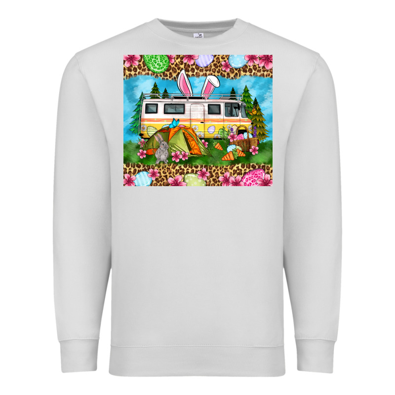 Easter Day Camping Premium Sweatshirt by OliviaCreatesArt | Teevron