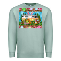 Seafoam Easter Day camping Premium Sweatshirt - OliviaCreatesArt