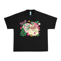 Black pink santa and disco ball with christmas tree Urban Heavy Tee - MaliasSmallBusiness