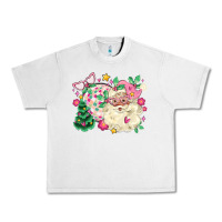 Lunar Rock pink santa and disco ball with christmas tree Urban Heavy Tee - MaliasSmallBusiness
