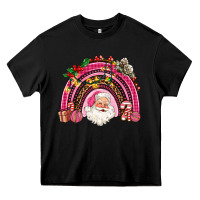 Black pink christmas rainbow Heavy Core Tee - AdoDesignShop