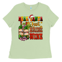 Matcha dear santa just bring wine Ladies Tee - AdoDesignShop