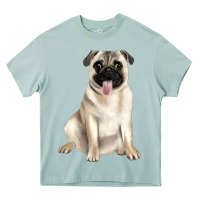 Arona pug Heavy Core Tee - JahusDesignShop