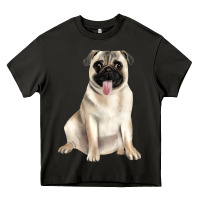 Asphalt pug Heavy Core Tee - JahusDesignShop