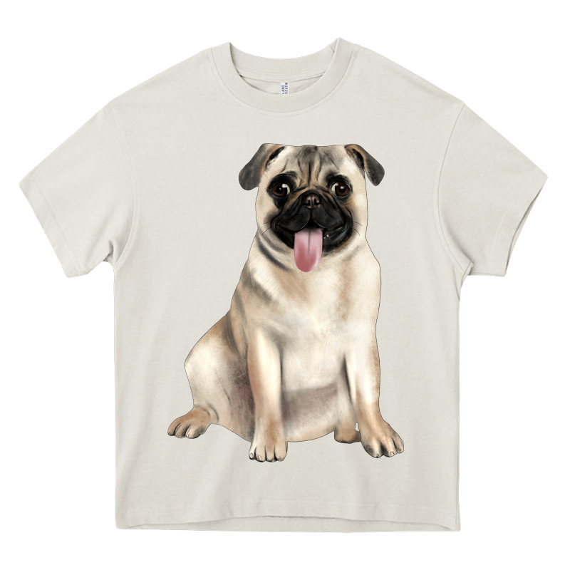 Pug Heavy Core Tee by JahusDesignShop | Teevron
