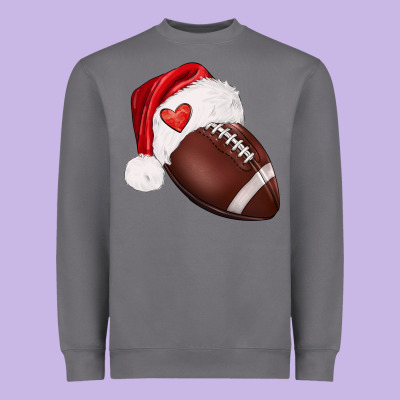Christmas Sports Heavyweight Sweatshirt Designed By Barkaloodesign