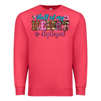 Cardinal half of my haert is deployed olivia Premium Sweatshirt - OliviaCreatesArt