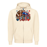 Sandshell Touchdown season American football 4th of july Zipper Hoodie - HowdyJamesFarm
