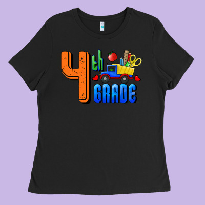 Fourth Grade Ladies Tee Designed By Ranaportraitstore