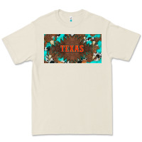 Bone western texas and bullskulls with turquoise and leopard licanse plate Premium Tee - Artiststas