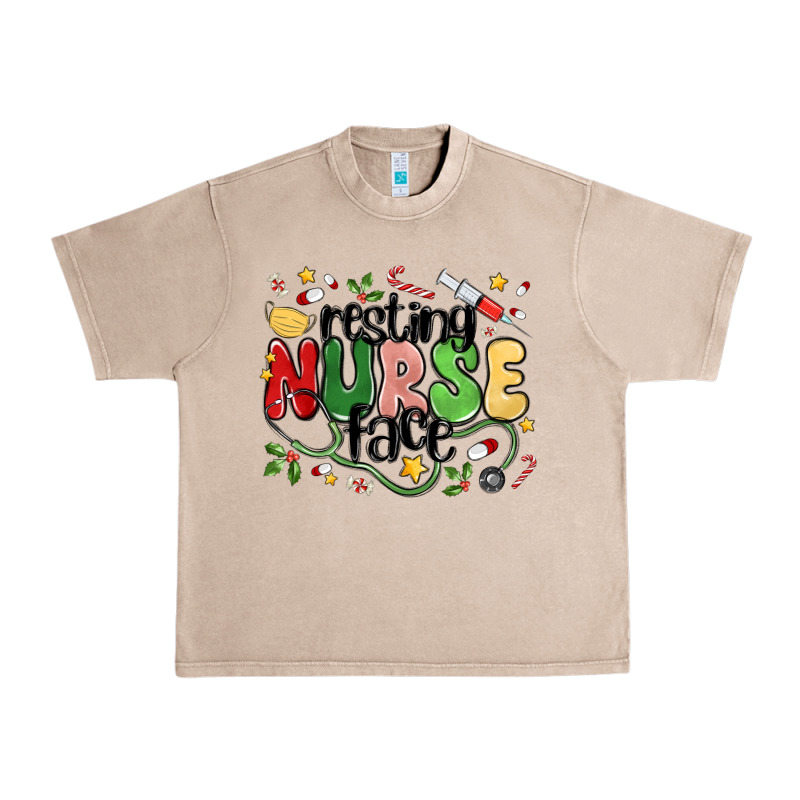 Resting Nurse Face Urban Heavy Tee by MaliasSmallBusiness | Teevron