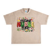 French Oak resting nurse face Urban Heavy Tee - MaliasSmallBusiness