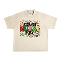Sandshell resting nurse face Urban Heavy Tee - MaliasSmallBusiness