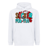 White sucker for you olivia Heavyweight Hoodie - OliviaCreatesArt