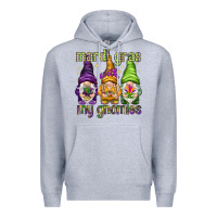 Mardi Gras With My Gnomies Premium Hoodie | Teevron