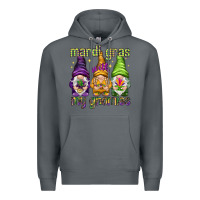 Rock Mardi Gras with my gnomies Premium Hoodie - HowdyJamesFarm
