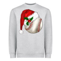 Heather Grey christmas sports Heavyweight Sweatshirt - BarkalooDesign