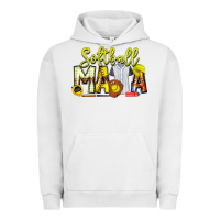 Pigment Lunar Rock Softball Mama Urban Hoodie - CowhideDigitalArt