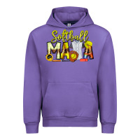 Tulip Softball Mama Urban Hoodie - CowhideDigitalArt
