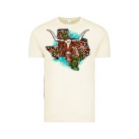 Vintage Arctic texas longhorn texas map Vintage Tee - JahusDesignShop